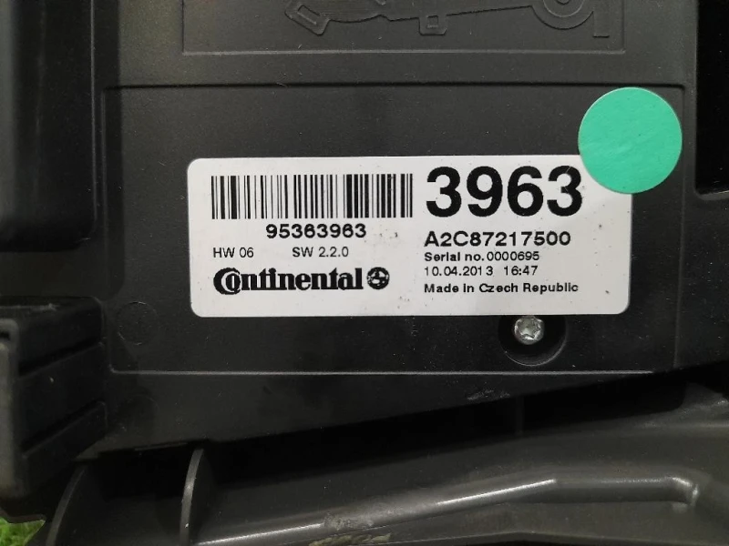 Modulo Comando Riscaldamento Clima 95363963 20765757 Opel Mokka 2013
