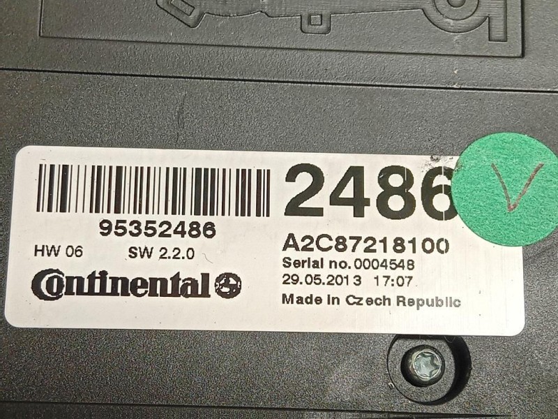 Modulo Comando Riscaldamento Clima 95363963 20765757 Opel Mokka 2013