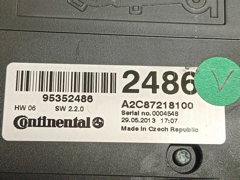 Modulo Comando Riscaldamento Clima 95363963 20765757 Opel Mokka 2013