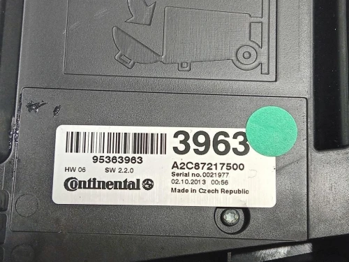 Modulo Comando Riscaldamento Clima 95363963 20765757 Opel Mokka 2013