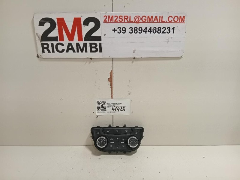 Modulo Comando Riscaldamento Clima 20765760 Opel Mokka B 2020