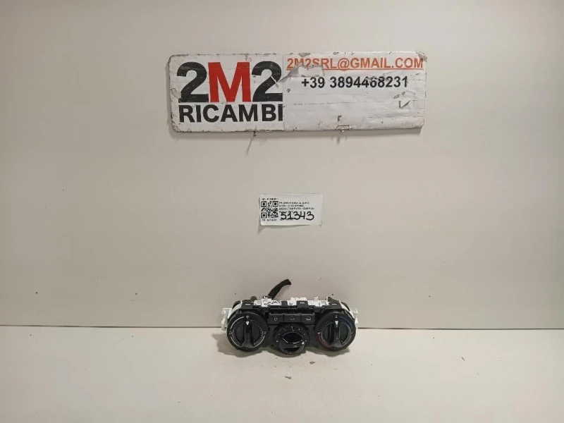 Modulo Comando Riscaldamento Clima E1063071 Peugeot 2008 I 2013