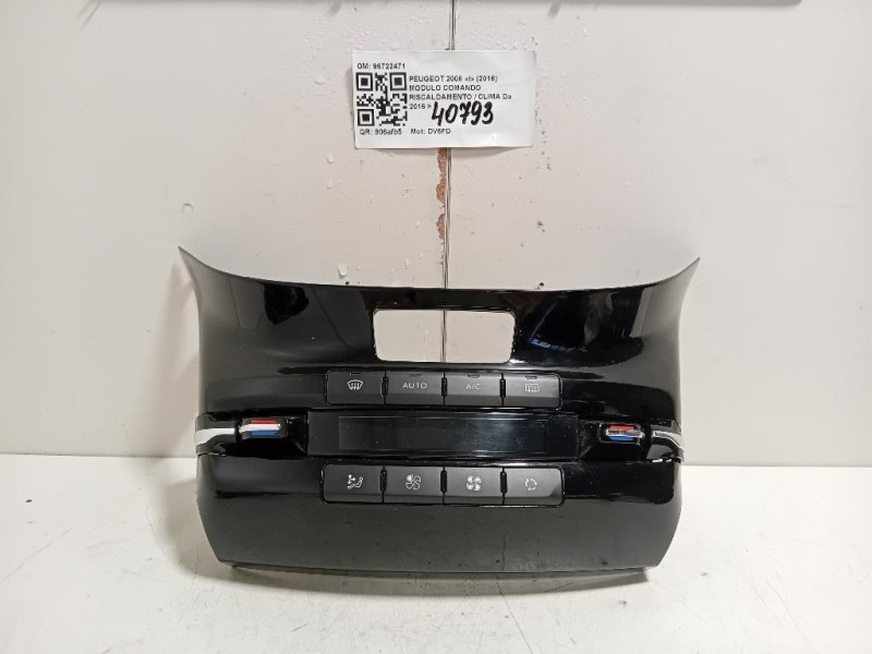 Modulo Comando Riscaldamento Clima 96722471 Peugeot 2008 I 2016