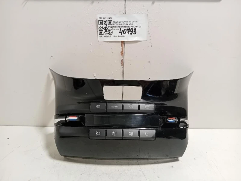 Modulo Comando Riscaldamento Clima 96722471 Peugeot 2008 I 2016