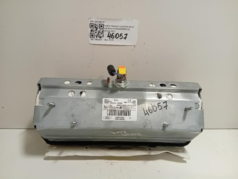 Air-bag Passeggero 34079573F Ford Transit Custom I 2013