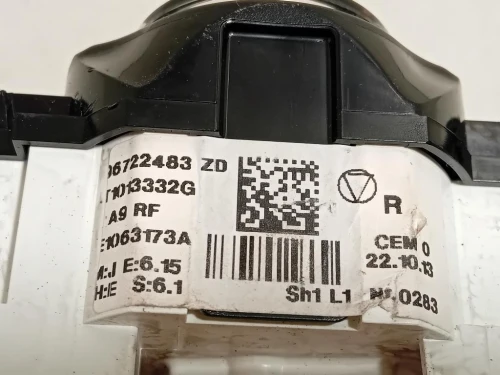 Modulo Comando Riscaldamento Clima 96722483 Peugeot 208 I 2012