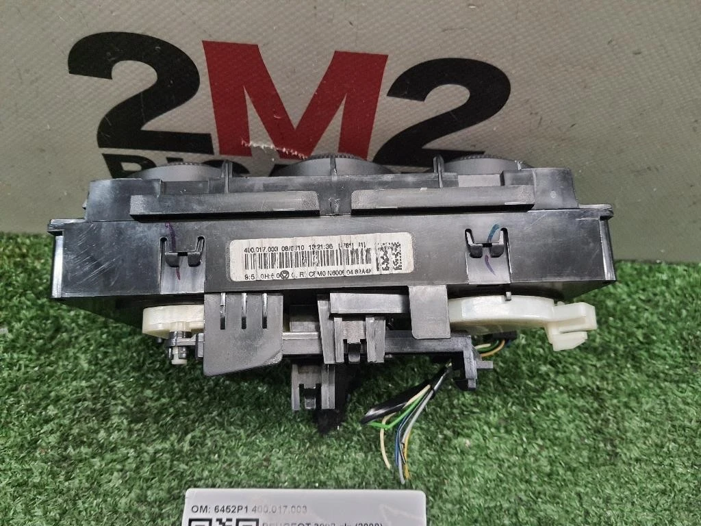 Modulo Comando Riscaldamento Clima 6452P1 400017003 Peugeot 3008 I 2009