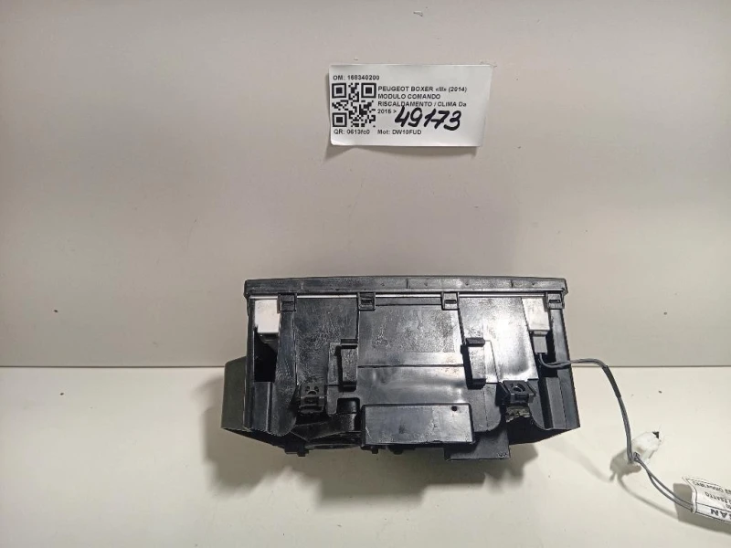 Modulo Comando Riscaldamento Clima 168340200 Peugeot Boxer III 2014