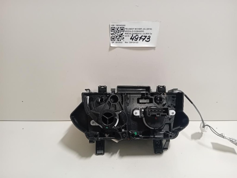 Modulo Comando Riscaldamento Clima 168340200 Peugeot Boxer III 2014