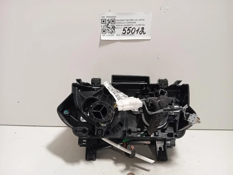 Modulo Comando Riscaldamento Clima 168340200 Peugeot Boxer III 2014