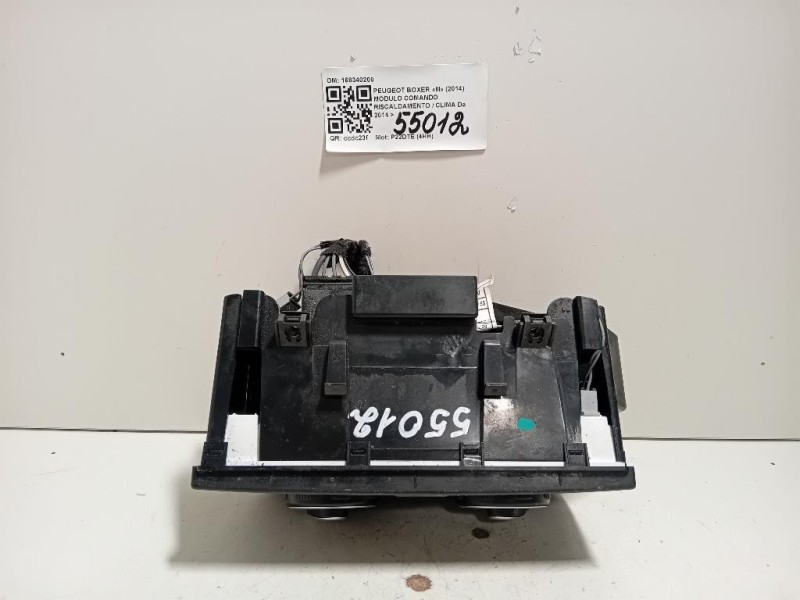 Modulo Comando Riscaldamento Clima 168340200 Peugeot Boxer III 2014