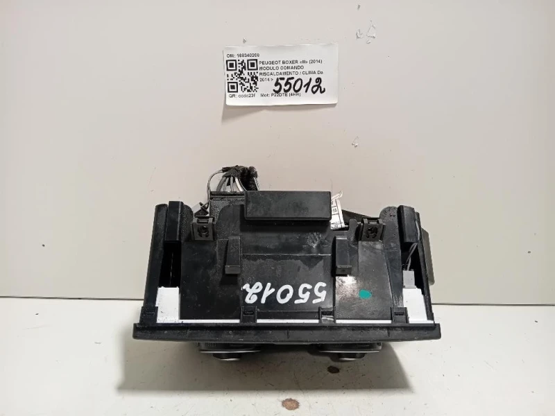 Modulo Comando Riscaldamento Clima 168340200 Peugeot Boxer III 2014