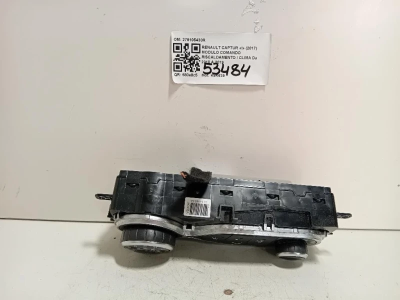 Modulo Comando Riscaldamento Clima 275105430R Renault Captur I 2017