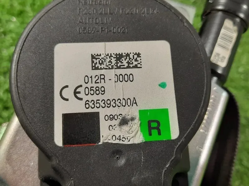 Cintura DI Sicurezza Sedile ANT DX 635393300A Jaguar XE 2015