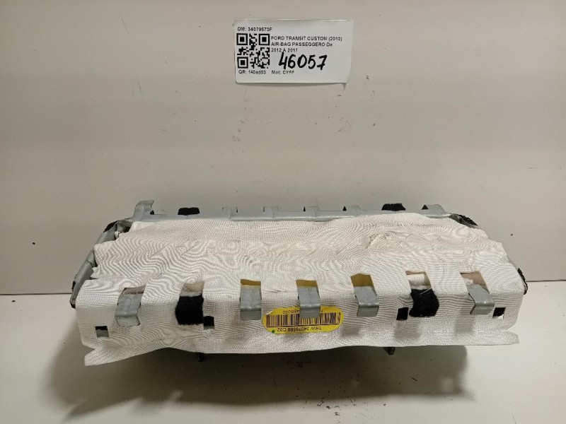 Air-bag Passeggero 34079573F Ford Transit Custom I 2013