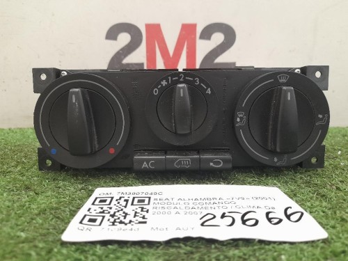 Modulo Comando Riscaldamento Clima 7M3907049C Seat Alhambra 7V9 2001