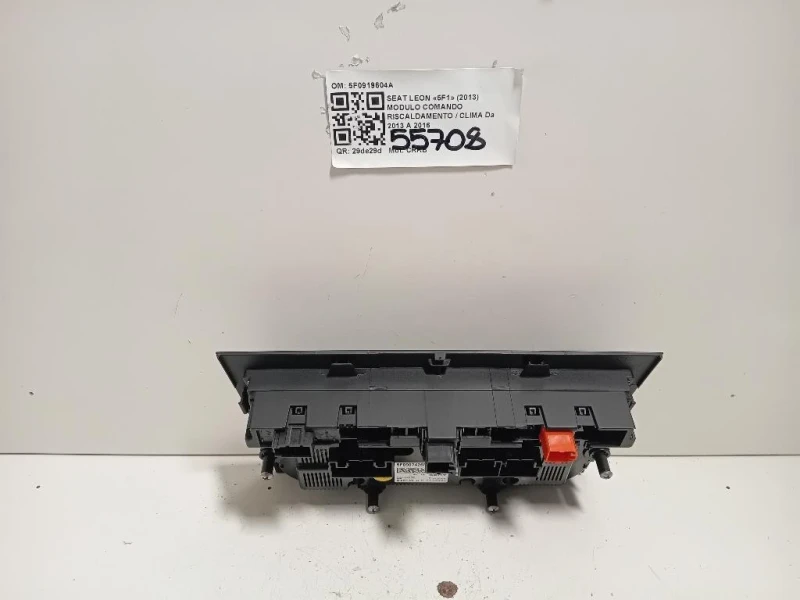 Modulo Comando Riscaldamento Clima 5F0907426M Seat LEON 5F1 2013