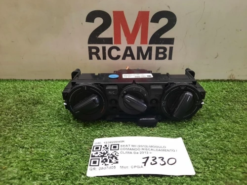 Modulo Comando Riscaldamento Clima 1S0820045R Seat MII 2012