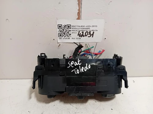 Modulo Comando Riscaldamento Clima MODULO COMANDO RISCALDAMENTO CLIMA Seat Toledo KG3 2013