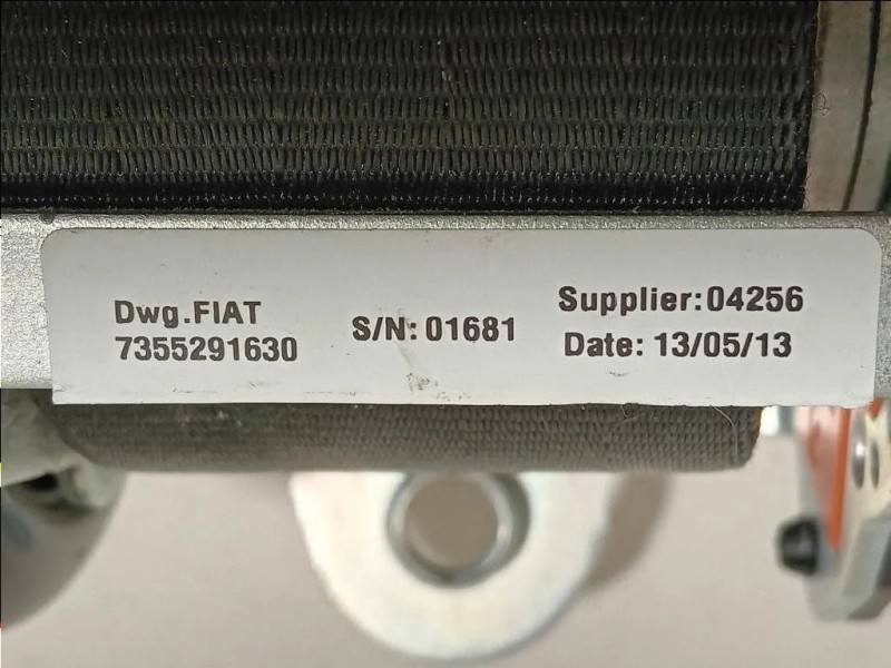 Cintura DI Sicurezza Sedile ANT DX 617361600 Lancia Ypsilon III 2011