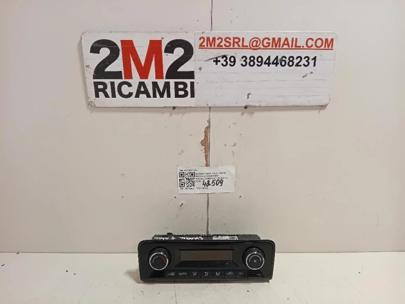Modulo Comando Riscaldamento Clima 6V0 907 044 Skoda Fabia NJ3 2018