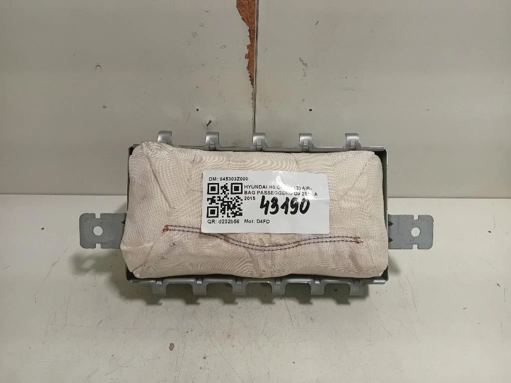 Air-bag Passeggero 845303Z000 Hyundai I40 CW 2012