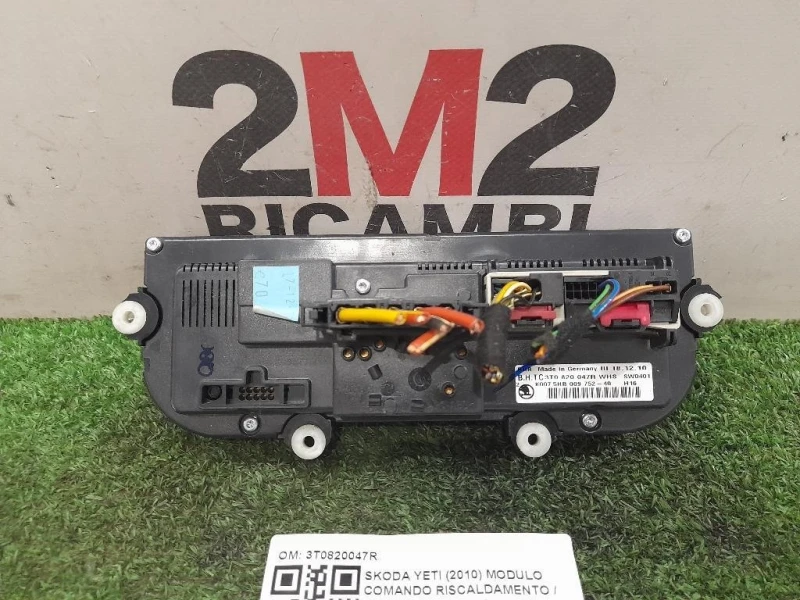 Modulo Comando Riscaldamento Clima 3T0820047R Skoda YETI 2010