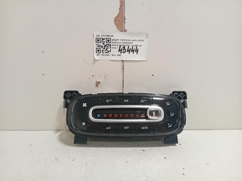 Modulo Comando Riscaldamento Clima 275105919R Smart Forfour 453 2015