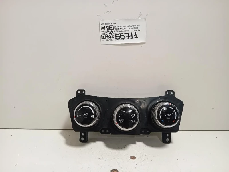 Modulo Comando Riscaldamento Clima 68730-34021 Ssangyong Korando III 2011