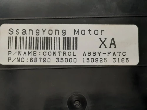 Modulo Comando Riscaldamento Clima 68720-35000 Ssangyong Tivoli 2015