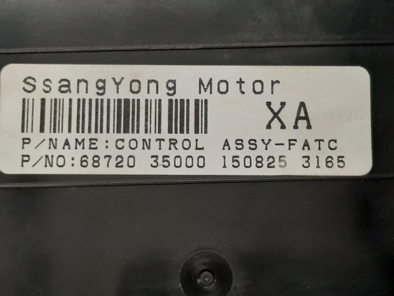 Modulo Comando Riscaldamento Clima 68720-35000 Ssangyong Tivoli 2015