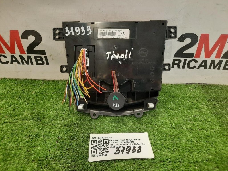 Modulo Comando Riscaldamento Clima 68720-35000 Ssangyong Tivoli 2015