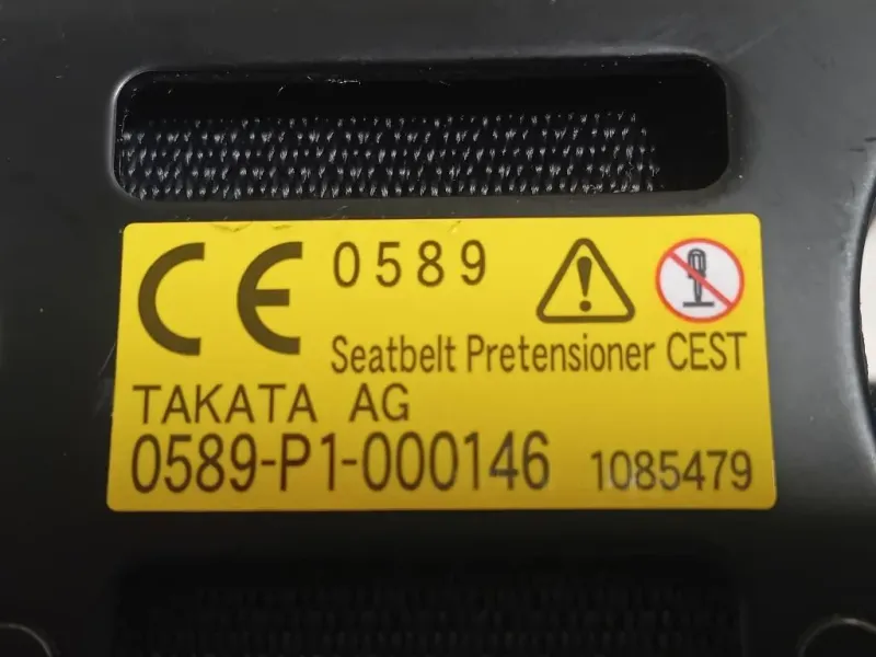 Cintura DI Sicurezza Sedile ANT DX 0589-P1-000146 Mazda 3 III 2014