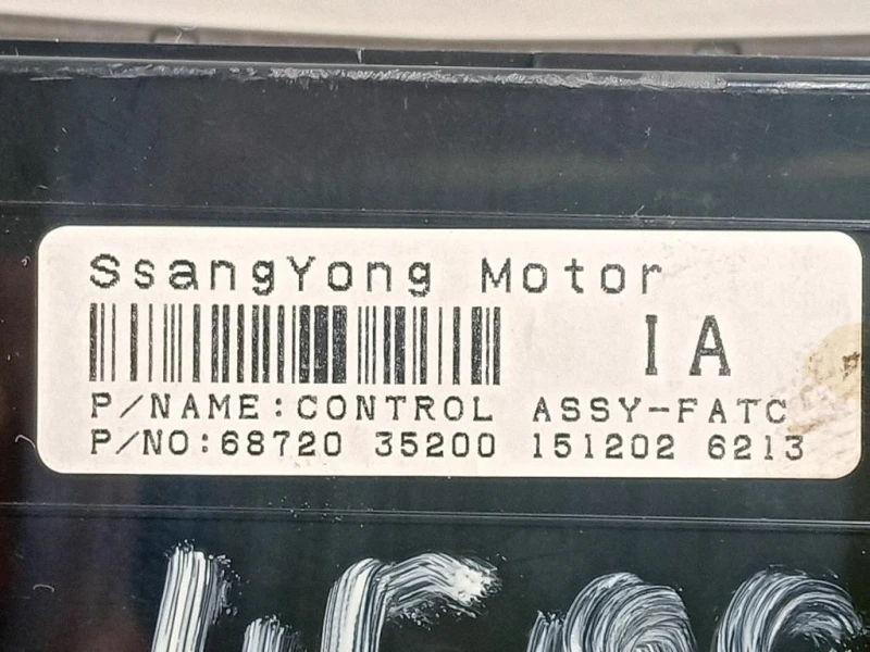 Modulo Comando Riscaldamento Clima A2C91285903 Ssangyong Tivoli 2015