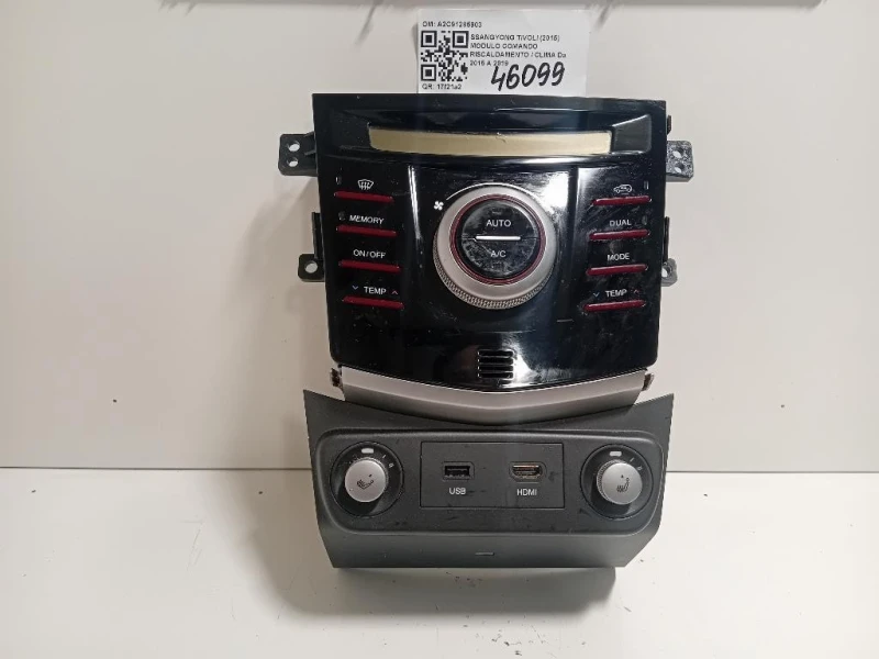 Modulo Comando Riscaldamento Clima A2C91285903 Ssangyong Tivoli 2015