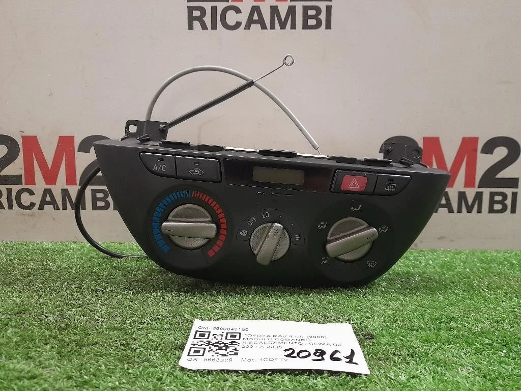 Modulo Comando Riscaldamento Clima 5590042150 Toyota RAV 4 II 2000