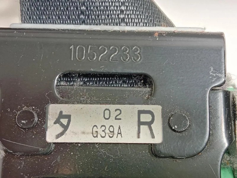 Cintura DI Sicurezza Sedile ANT DX 1052233 Mazda 6 III 2013