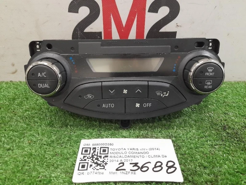 Modulo Comando Riscaldamento Clima 559000D350 Toyota Yaris IV 2014