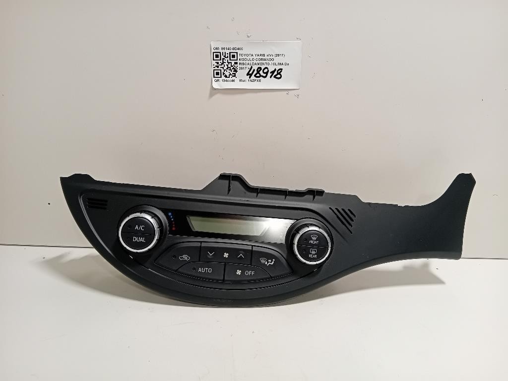 Modulo Comando Riscaldamento Clima 86140-0D400 Toyota Yaris IV 2017