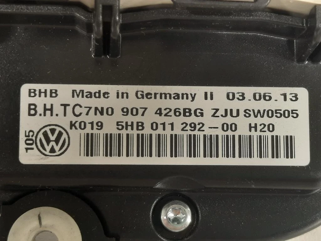 Modulo Comando Riscaldamento Clima 5HB 011 292-00 Volkswagen Caddy IV 2011
