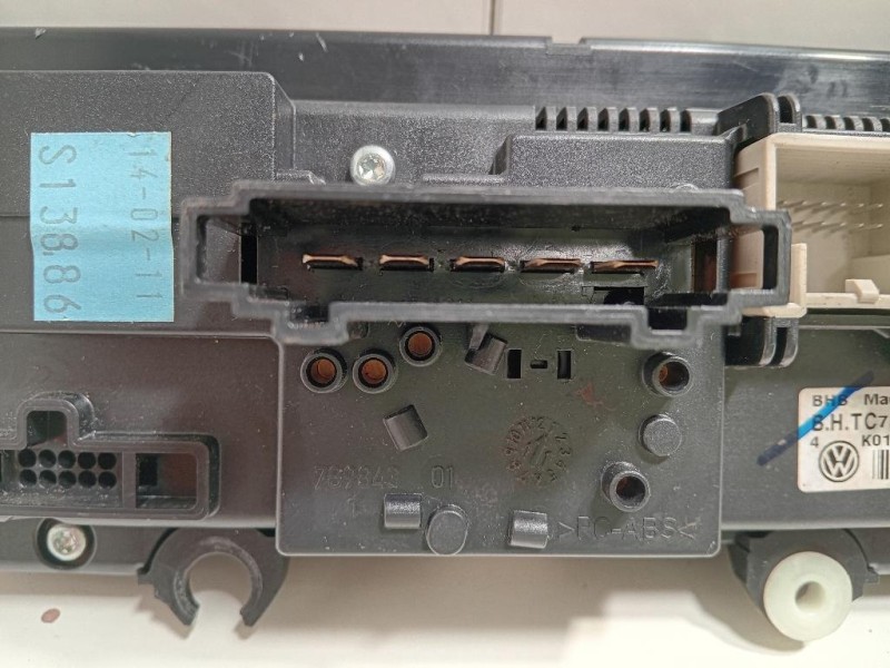 Modulo Comando Riscaldamento Clima 7N0907426K Volkswagen GOLF VI 2009