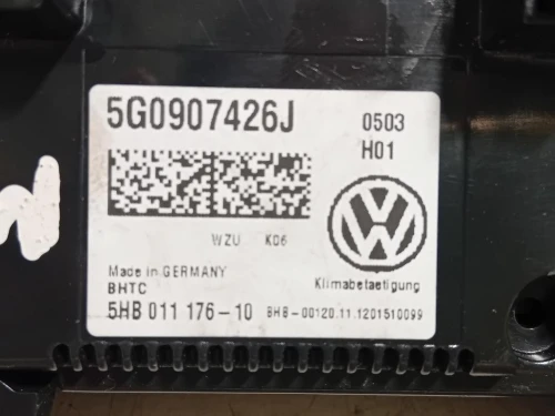 Modulo Comando Riscaldamento Clima 5G0 907 426 J 5G0907426J Volkswagen GOLF VII 2013