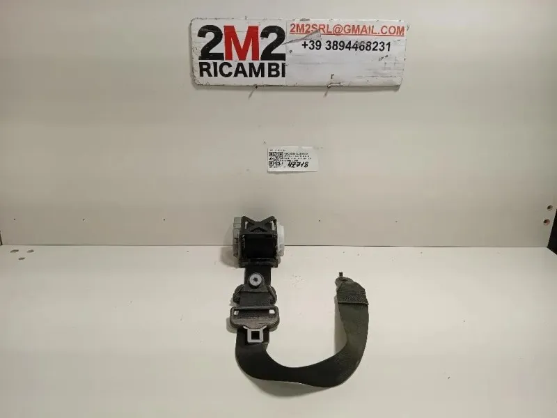 Cintura DI Sicurezza Sedile ANT DX 0713B511E5 Mercedes Classe SLK R171 2004