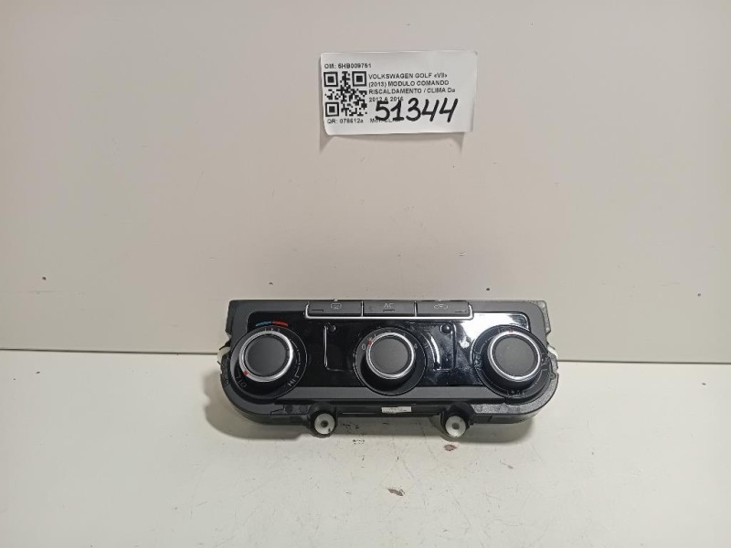 Modulo Comando Riscaldamento Clima 5HB009751 Volkswagen GOLF VII 2013