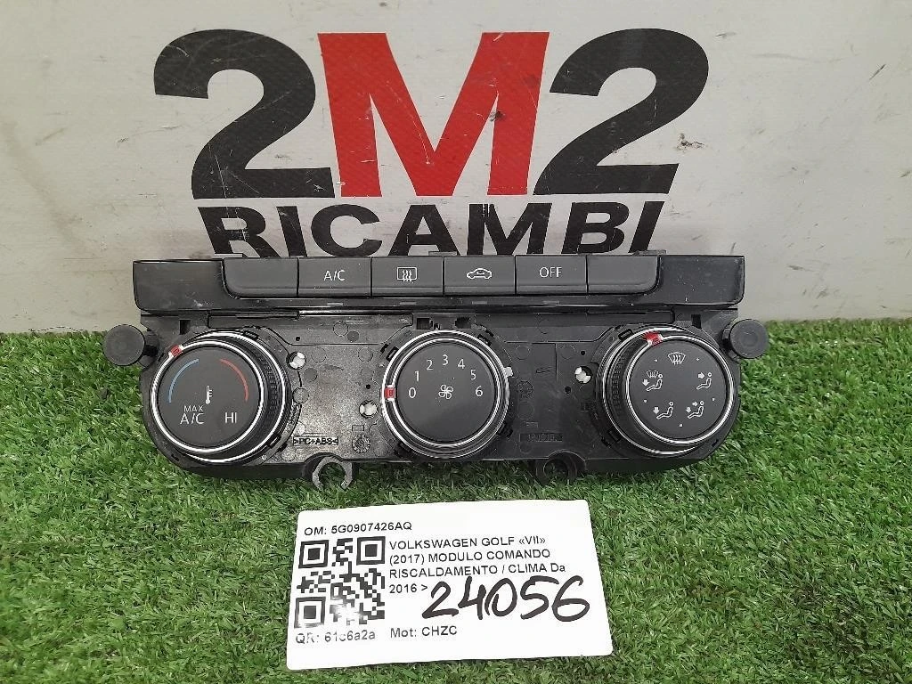 Modulo Comando Riscaldamento Clima 5G0907426AQ Volkswagen GOLF VII 2017