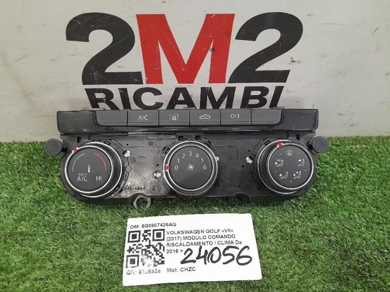 Modulo Comando Riscaldamento Clima 5G0907426AQ Volkswagen GOLF VII 2017