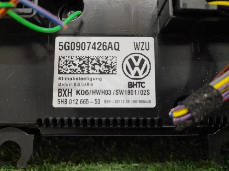 Modulo Comando Riscaldamento Clima 5G0907426AQ Volkswagen GOLF VII 2017