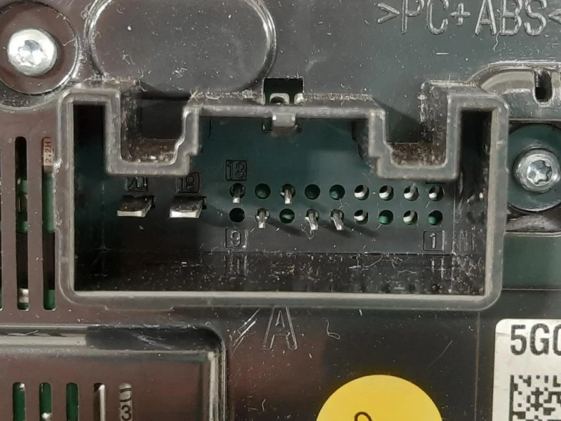 Modulo Comando Riscaldamento Clima 5G0907426AQ Volkswagen GOLF VII 2017