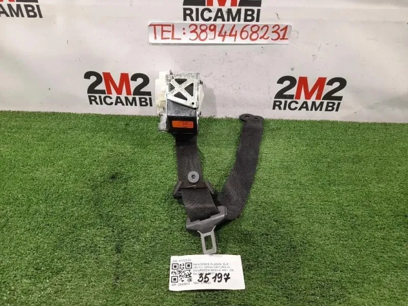 Cintura DI Sicurezza Sedile ANT DX 6122002 Mercedes Classe SLK R171 2004