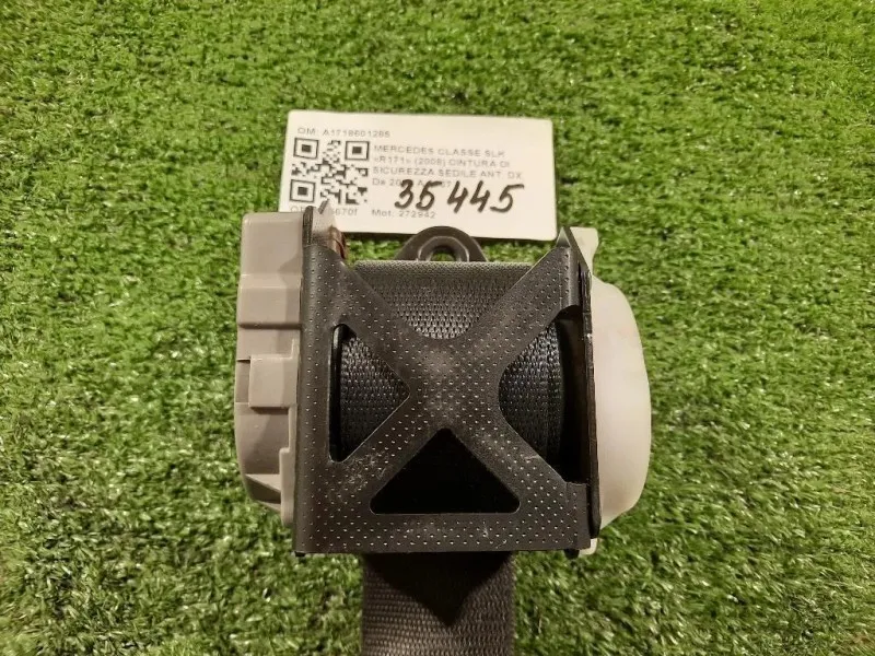 Cintura DI Sicurezza Sedile ANT DX A1718601285 Mercedes Classe SLK R171 2008